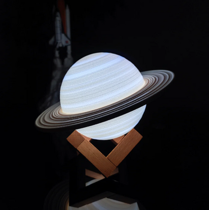 Luminaria 3D Saturno